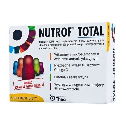 Nutrof total 180caps - total,