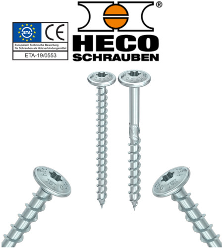 Tellerkopfschrauben torx heco - tellerkopfschrauben,