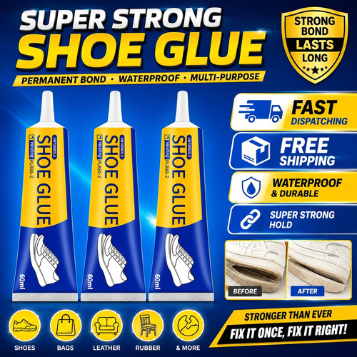 60ml super strong shoe glue - 3x,