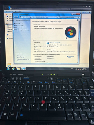 Retro ibm lenovo thinkpad - retro, x60s