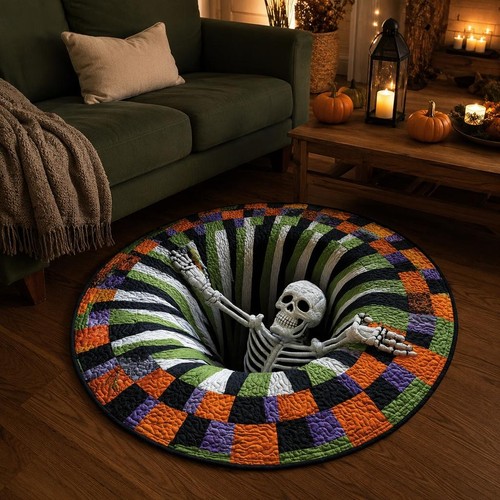 Halloween polyester bodenmatte - polyester,