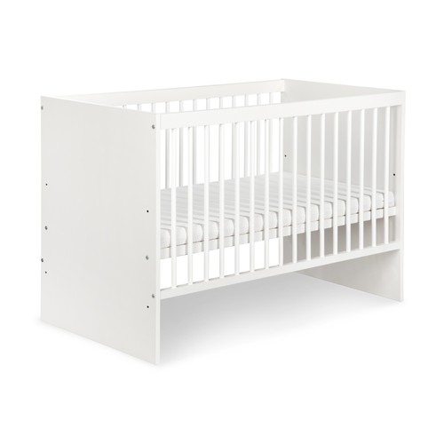 Babybett 120x60 weiß mit - 120x60,